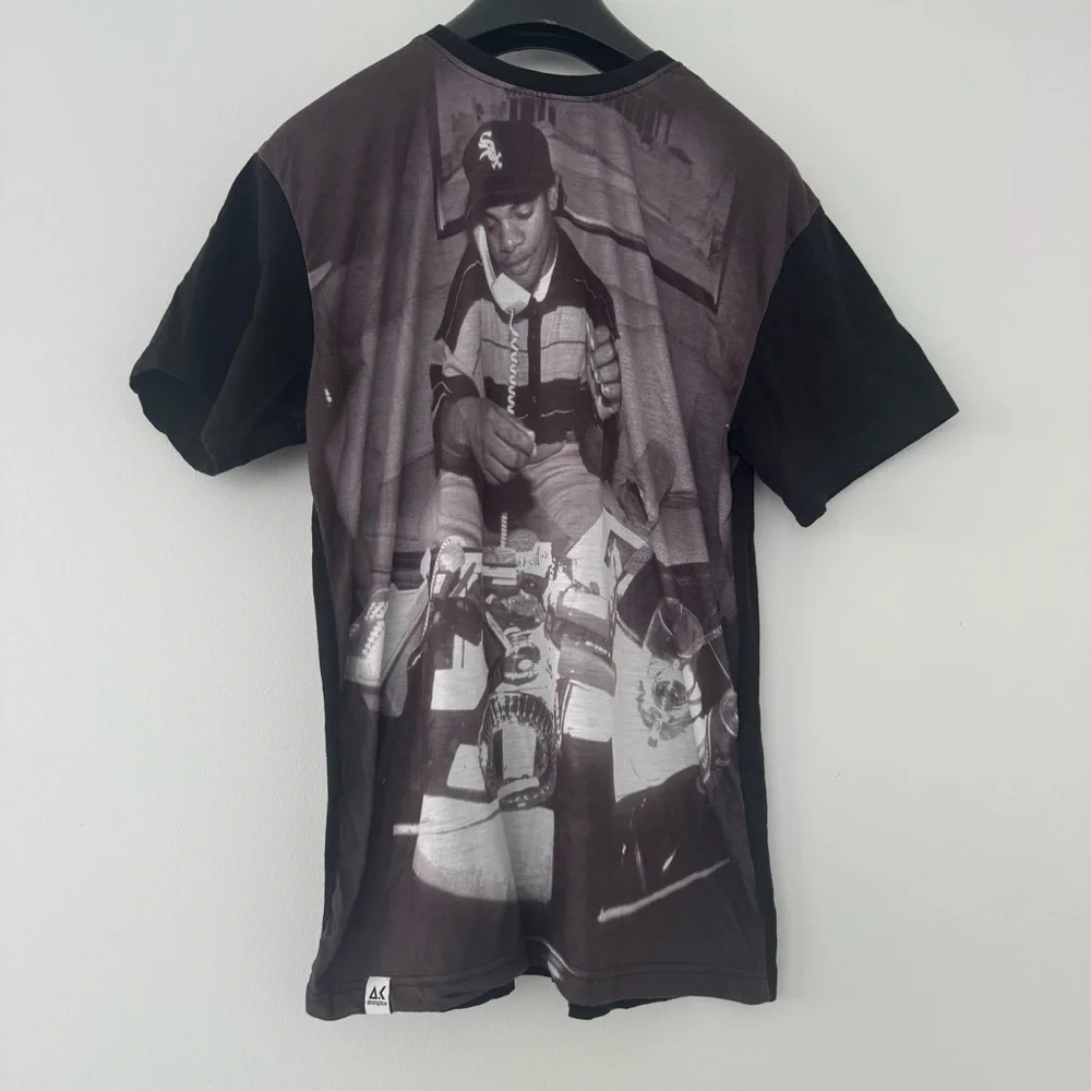 Akomplice x Ricky Powell T-shirt Eazy-E Graphic Tee Black Size Medium M - Picture 1 of 9